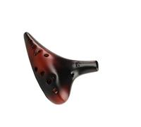 para Principiantes ocarina Ocarina Instrumento Ocarina Profesional De 12 Hoyos Ocarina De Doce Hoyos Principiante Maestro Ahumado AC Alto C Key