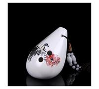 Para Principiantes Ocarina Ocarina Ocarina Pintada A Mano Alto C De 6 Agujeros Para Observar La Luna Con Caja De Regalo Y Cordón(Style 2)