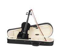 para Principiantes Violín 4/4 3/4 1/2 1/8 Violín Acústico Duradero Color Natural/Negro Violín Para Principiantes De Violín Con Estuche Y Arco (Color : 1/8)