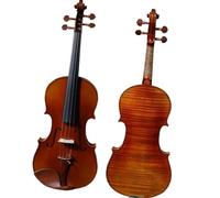 para Principiantes Violín Arco Brasileño De Violín Con Barniz Vintage Italiano Hecho A Mano De Abeto Europeo Con Caja (Color : 1/2)