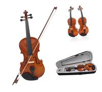 para Principiantes Violín Equipo De Enseñanza Para Principiantes De Violín 1/4, Clase Universal Para Estudiantes, Aprende Con Accesorios (Color : Violin)