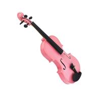 para Principiantes Violín Instrumentos Musicales Violín Hecho A Mano Madera Maciza Violín De Práctica Estudiantil Brillante Rosa 4/4-1/16 (Color : 3/4)