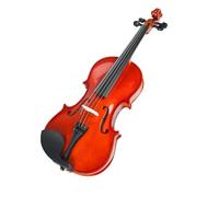 para Principiantes Violín Juego De Violín Acústico, Tamaño 4/4-1/8, Cuerpo De Tilo, Accesorios De Madera Maciza Negra Con Estuche Para Violín, Reposabrazos, Cuerdas Silenciosas (Color : 1/8)
