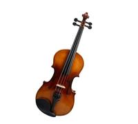 para Principiantes Violín Kit De Violín Acústico De Arce De Alto Brillo 4/4-1/8 Con Violín, Puente De Arco De Madera De Brasil, Estuche De Lona, violín Para Estudiantes (Color : 1/2)