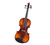 para Principiantes Violín Los Estudiantes Principiantes De Violín Aprenden Violín Mate De Madera Maciza Tamaño 4/4-1/8 (Color : 1/8)