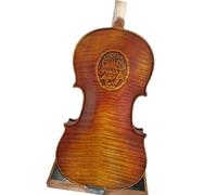 para Principiantes Violín Violín 4/4 Fondo De Arce Flameado Macizo Tapa De Abeto Antiguo Patrón Tallado A Mano