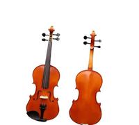 para Principiantes Violín Violín Acústico De Arce De Tamaño Completo Mate, Violín Rojo, Diapasón De Ébano, Arco De Madera De Brasil, Instrumentos Musicales Con Estuche (Color : 1/8)