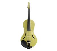 para Principiantes Violín Violín Acústico Violín De Tamaño 4/4 Violín De Fibra De Carbono Estuche De Violín Colorido Pastilla De Puente De Arco (Color : Yello)