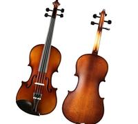 para Principiantes Violín Violín De Madera Maciza Natural Para Principiantes Hecho A Mano Grado Profesional Para Adultos (Color : 4/4)