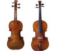 para Principiantes Violín Violín De Nivel Profesional De Abeto Europeo 4/4 1/2 1/4 3/4 Conjunto De Violín Para Estudiantes Instrumentos Musicales (Color : 4/4)