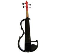 para Principiantes Violín Violín Electrónico Hecho A Mano Con Configuración De Ébano Para Principiantes Para Tocar Instrumento De Violín Electroacústico Rojo (Color : Bk)