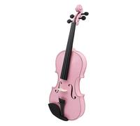 para Principiantes Violín Violín Profesional 4/4 Para Principiantes, Violín Rosa Con Estuche, Sintonizador De Cuerdas Para Arco, Conjuntos De Puentes De Violín Silencioso, Accesorios (Color : 4/4 Vio