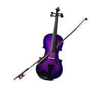 para Principiantes Violín Violín Púrpura Que Procesa El Violín Principiante Adecuado Para Tamaño 4/4