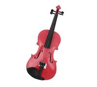 para Principiantes Violín Violín Rosa Brillante Para Adultos Principiantes, Totalmente Pulido, De Madera, Adecuado Para Tamaños 4/4-1/8 (Color : 3/4)