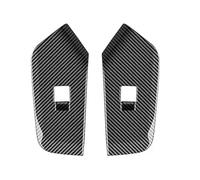 Para Prius 60 Series Botón Control Elevación Cubierta Interior Panel Ventana Puerta Apoyabrazos Interior Fibra Carbono RHD Mando Botonera Elevalunas