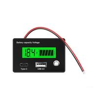 Para probador de batería con LCD verde para fosfato de hierro ternario ácido 8-30 V CC salida USB detección rápida uso en laboratorio industrial