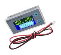 para probador de batería,Pantalla LCD a color con sensor de temperatura,Para coche RV barco carrito de golf (12V)
