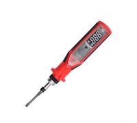 Para probador de voltaje digital inteligente con pantalla LED Detector de CA sin contacto, destornillador de triple alarma de sonido de luz para pruebas de circuito eléctrico, herramientas de jardín