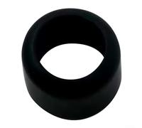Para protección de cabeza de destornillador de impacto, bota de goma hexagonal de 14 pulgadas para puntas hexagonales de 1/4 compatibles con la mayoría de los modelos (negro)