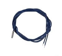 Para PT100-550BW Sonda de sensor de temperatura con 1 metro de fibra de vidrio Multi Strand Wire para impresora 3D V6 latón aluminio y bloques de cobre CR-10