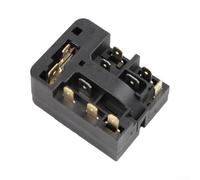 para ptc para relé 4,7 x 3,6 cm ABS plástico negro piezas de repuesto (Screws)