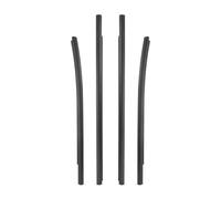 para puerta coche Juntas protección bordes Para Ford Para Ranger PX XLT 2012-2021 Tiras Sellado Coche 4 Puertas Sellos Goma Para Ventana Exterior Burlete