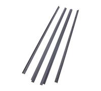 para puerta coche Juntas protección bordes Para Nissan Para Hardbody Para Navara D21 Sellos Vidrio Para Ventana Cinturón Puerta Burlete Goma Exterior Interior 4 Uds 1986-1997