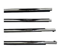 para puerta coche Juntas protección bordes Para TOYOTA Chrome 2007-2021 75712-60090 Burlete Ventana Moldura Embellecedor Cinturón Sellado Vidrio Exterior 4 Uds Coche