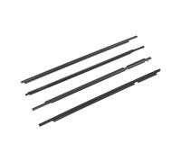 para puerta coche Juntas protección bordes Para Toyota Para Land Para Cruiser Para Prado 120 Series 2003 A 2009 4 Uds. Correa Embellecedora Sello Burlete Para Ventana Coche 75711-60061 Repuesto