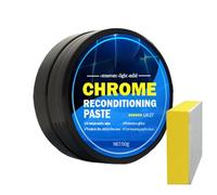 Para Pulir Cromo: Removedor De Óxido, Pulidor Metales, Solución Restauración Alto Brillo, Limpiador Multiusos | Agente Abrillantador Eficaz Del Tubo Escape Con Emblema, Fórmula Revit