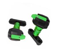 para Pulsar para NS 200 160 para NS200 para NS160 2012-24 Marco Protección contra Caídas para Motocicleta Deslizador Carenado Almohadilla Choque Topes Anticaida(Green)