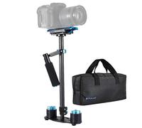 Para Puluz 38561cm Estabilizador de mano de fibra de carbono para cámaras de video digitales Dslr Dv Rango de carga 053k