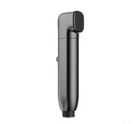 Para pulverizador de bidé portátil versátil con tres ajustes de presión para limpieza de baño y lavado de autos, uso en color gris, material ABS de larga duración, configuración simple (gris)