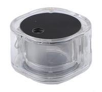 Para pulverizador de granos de café Nano Mist con base magnética integrada y atomización optimizada para una reducción estática eficiente y conservación del aroma (transparente)