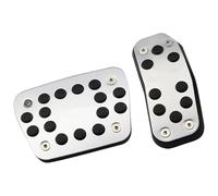 Para Puma 2019-2023 Para Ecosport 2013-2023 Para Fiesta MK8 Cubierta Protectora De Aluminio Para Pedales Freno Acelerador Funda Pedales Coche Funda(AT)