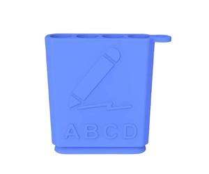 para Punta de bolígrafo, diseño Pastel Suave, 1 Pieza, Protector de Minas de Silicona, práctico diseño de Gancho, para Estudiantes, hogar, Oficina, Azul, Consulta el