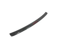 para Q2 2018 2019 2020 Car Styling Exterior Umbral Parachoques Trasero Embellecedor Placa Lámpara Marco Palo Pedal Maletero 1PCs(External Red)