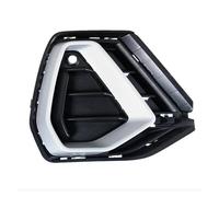Para Q3 2019 2020 2021 Delantero Luz De Niebla Cubierta Marco Parrilla Decorativo Protector Inferior Parrilla Parrilla del parachoques delantero(Sólo 1 correcto)