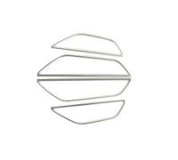 Para Q3 2019-2022 Aplicaciones Decorativas Para El Marco De Los Altavoces De Las Puertas Del Coche Accesorios Interiores DYDGUTUFB(Plata)