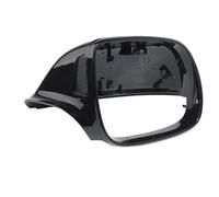 Para Q5 2010-2018 Q7 2010-2015 Negro Blanco Retrovisor Puerta Espejos Laterales Cubierta De Espejo Tapas Carcasa 1 Uds(Black with hole,lado derecho)