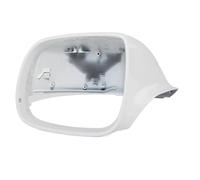 Para Q5 2010-2018 Q7 2010-2015 Negro Blanco Retrovisor Puerta Espejos Laterales Cubierta De Espejo Tapas Carcasa 1 Uds(Black,izquierda)