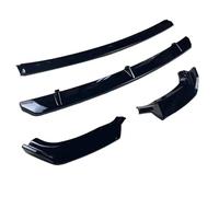 para Q5 2019 2020 2021 Kit De Difusor Y Separador De Parachoques Delantero para Coche Alerón Parachoques Delantero(Gloss Black)