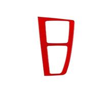 Para Q5 Para Q5L FY 2018-2023 Embellecedor Fibra Carbono Panel Cambio Marchas Marco Decorativo Interior Coche Pegatinas Panel Cubierta Consola Centra(2 Red LHD)