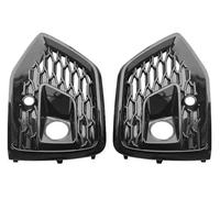 Para Q5 RS S-Line Sport 2021 2022 2023 Luz ACC Coche Tuning Parachoques delantero Labio de faros antiniebla Faros Capó Parrilla Cubierta parrilla parachoques delantero