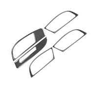 Para Q7 2008 2009 2010 2011 2012 2013 2014 2015 Fibra De Carbono Marco Manija Puerta Interior Automóvil Adhesivo Decorativo Interior HETEVSCCK(RHD)