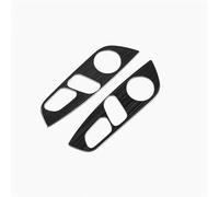 Para Q7 2008-2015 Panel De Ajuste Del Asiento Del Coche Marco Decorativo Cubierta Embellecedor Accesorios Interiores RESPUNEKBAH(Black)