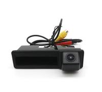 para Q7 4L 2005-2014 2015 Cámara De Estacionamiento para Coche Vista Trasera Inversa Manija del Maletero HD CCD Cámara De Visión Nocturna MCQNDS(Dynamic Rectifier)