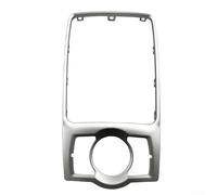 Para Q7 consola frontal cromo marco Trim 2006 a 2015 año modelo acabado plata ABS plástico panel central cubierta reemplazo OE número 4l0864260a Auto Part