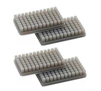 Para QIDI 4 Plus Específico Boquilla de Silicona Cepillo Limpiaparabrisas Kit 4 unids Resistente al Calor Cepillos de Silicona para Boquilla de Impresora 3D y Prevención de obstrucciones