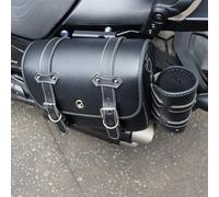 para QJ Flash 600 Respaldo Plegable Cojín Telescópico Bolsa Lateral Accesorios De Motocicleta Modificados Instalación Apertura